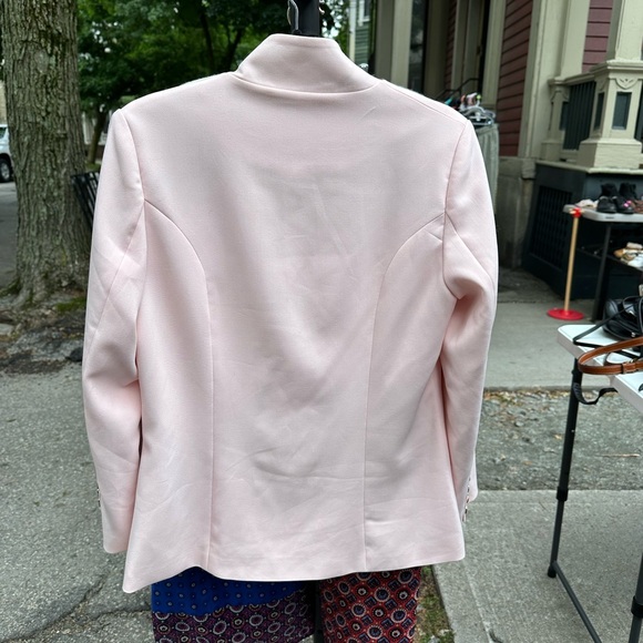 nwot notes du nord pink belted blazer - Picture 6 of 8